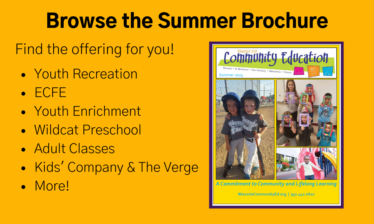 CE Summer Brochure