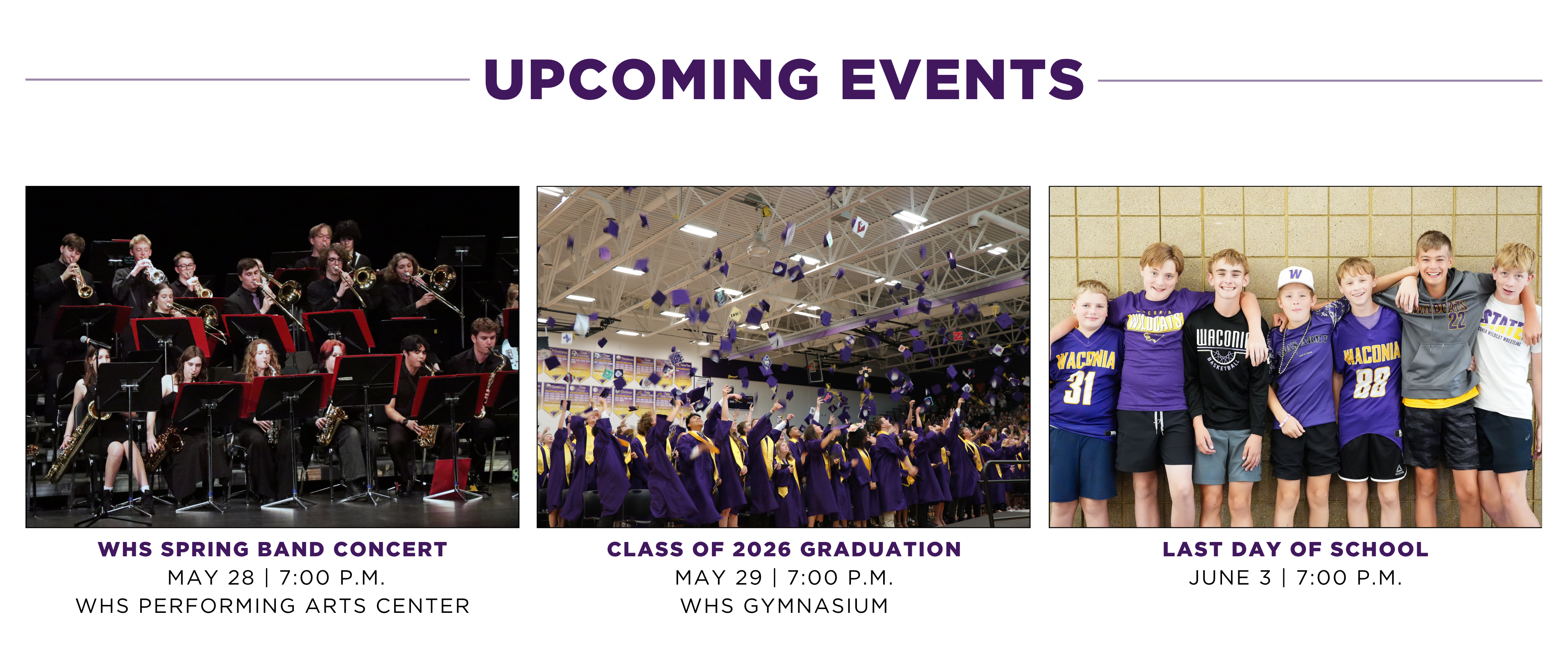 Upcoming Events