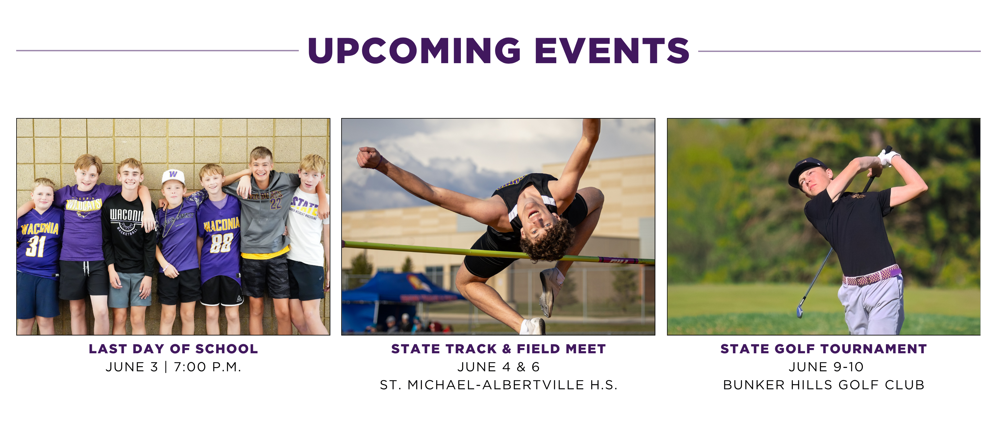 Upcoming Events