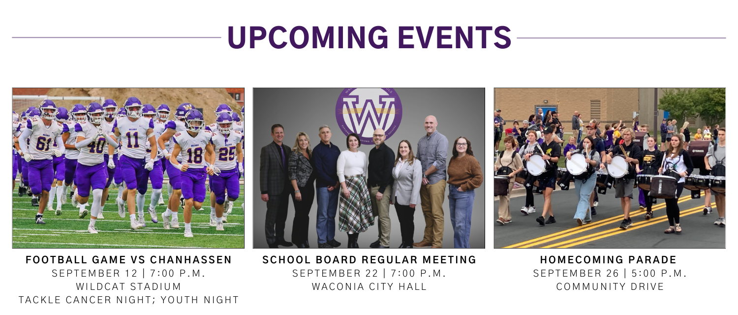 Upcoming Events