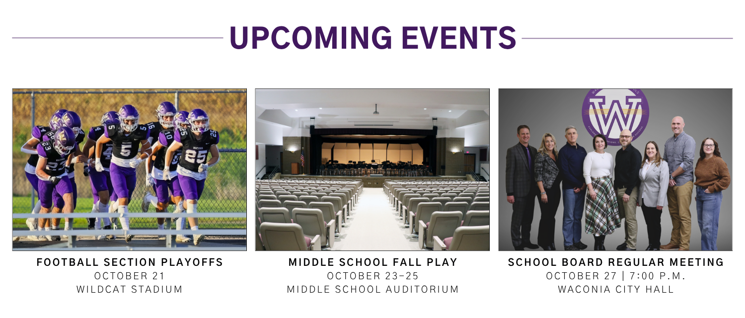 Upcoming Events