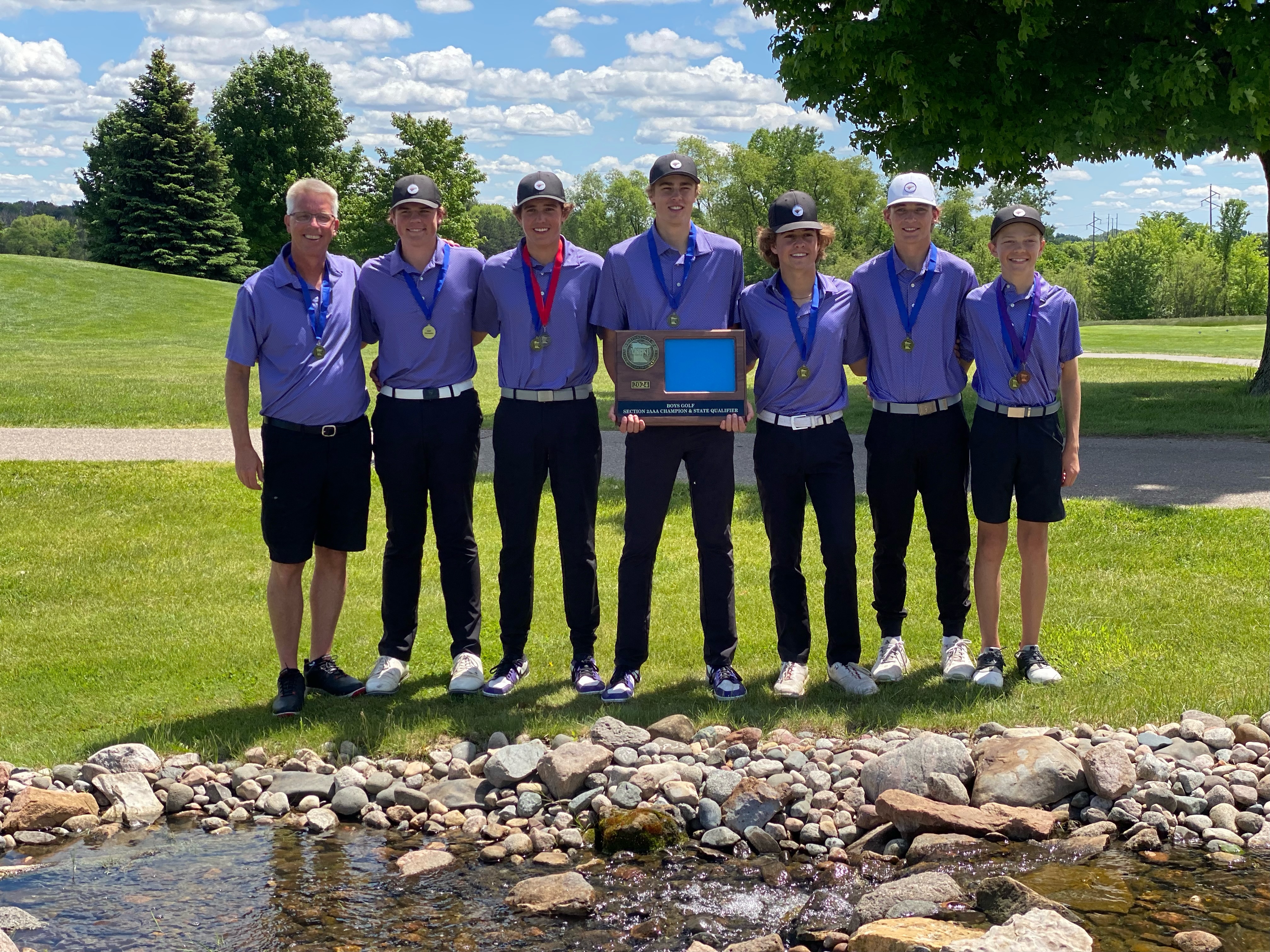 Boys Golf Section Champs