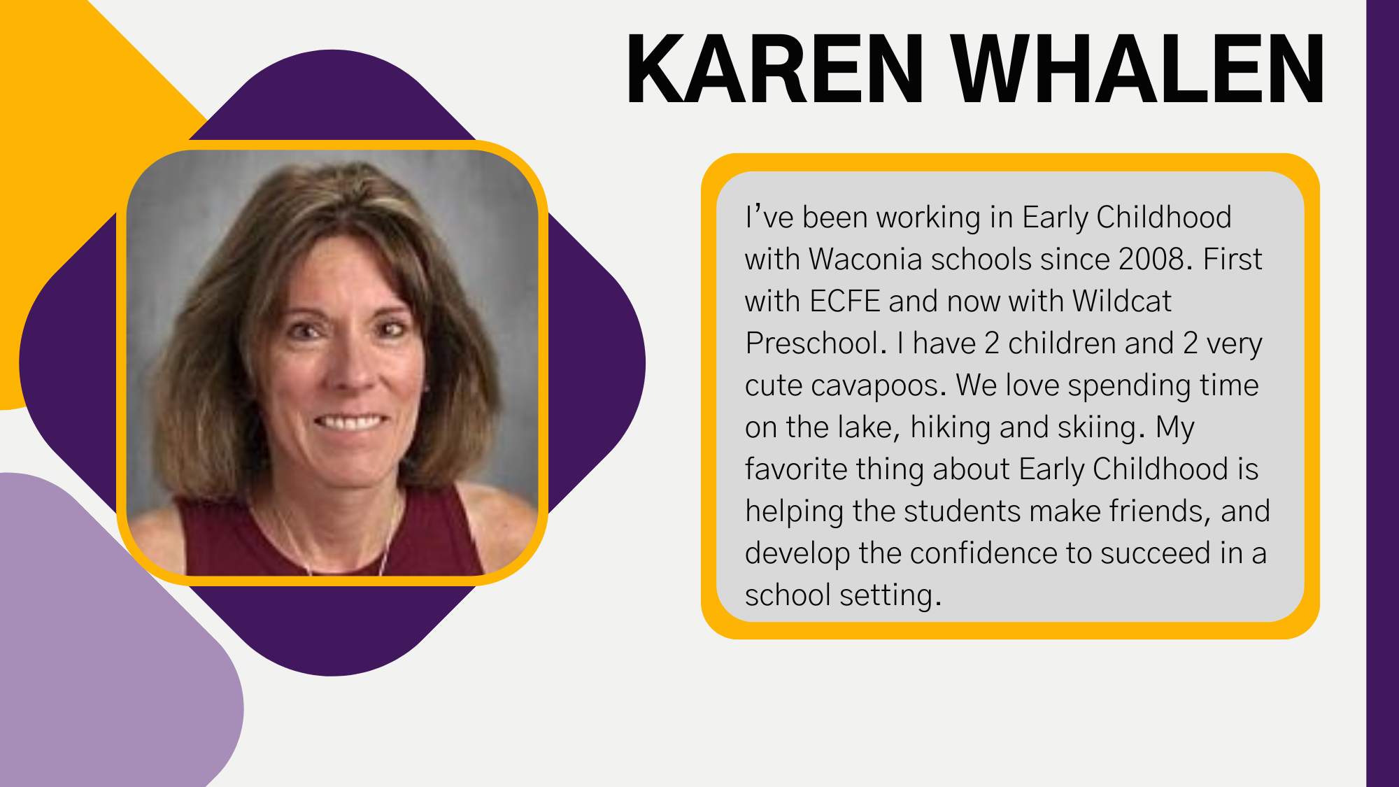 Karen Whalen Bio